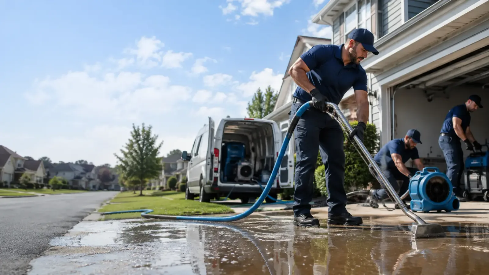 Flood Damage Restoration in Peachtree Corners, GA